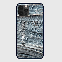 Чехол для iPhone 12 Pro Toyota Off-road vehicle Rock Тойота внедорожник Ск, цвет: 3D-черный
