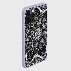 Чехол для iPhone 12 Pro Hard Lace, цвет: 3D-светло-сиреневый — фото 2