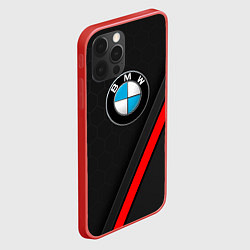 Чехол для iPhone 12 Pro Bmw - бмв Абстракция, цвет: 3D-красный — фото 2