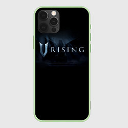 Чехол для iPhone 12 Pro Logo V Rising, цвет: 3D-салатовый