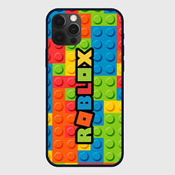 Чехол для iPhone 12 Pro Roblox Games, цвет: 3D-черный