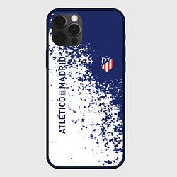 Чехол для iPhone 12 Pro Atletico madrid football sport, цвет: 3D-черный