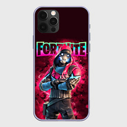 Чехол для iPhone 12 Pro Fortnite Bonehead Skin, цвет: 3D-светло-сиреневый