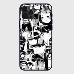 Чехол для iPhone 12 Pro Komi san pattern, цвет: 3D-черный