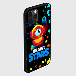 Чехол для iPhone 12 Pro Отис Otis Brawl Stars, цвет: 3D-черный — фото 2