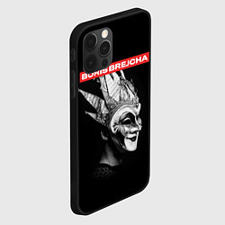 Чехол для iPhone 12 Pro Boris Brejcha в маске, цвет: 3D-черный — фото 2
