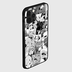 Чехол для iPhone 12 Pro Тяжёлый труд в подземелье pattern, цвет: 3D-черный — фото 2