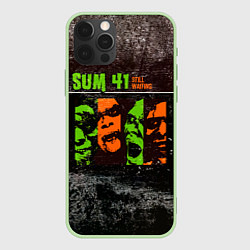 Чехол для iPhone 12 Pro Still Waiting - Sum 41, цвет: 3D-салатовый