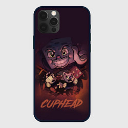Чехол для iPhone 12 Pro Cuphead - Король кости, цвет: 3D-черный