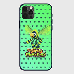 Чехол для iPhone 12 Pro My singing Monsters - Жужук, цвет: 3D-черный