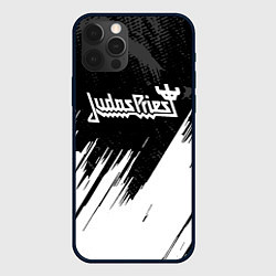 Чехол для iPhone 12 Pro Judas Priest metal, цвет: 3D-черный