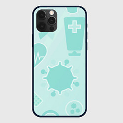 Чехол для iPhone 12 Pro Медицинские профессии, цвет: 3D-черный