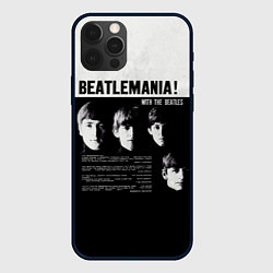 Чехол для iPhone 12 Pro With The Beatles Битломания, цвет: 3D-черный