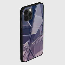 Чехол для iPhone 12 Pro Стеклянная мозаика, цвет: 3D-черный — фото 2