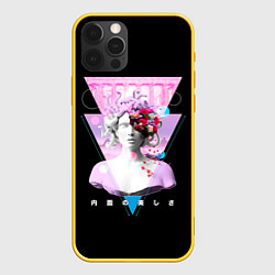 Чехол для iPhone 12 Pro Медуза Горгона Бюст, цвет: 3D-желтый