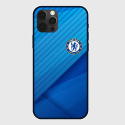 Чехол для iPhone 12 Pro Chelsea Абстракция, цвет: 3D-черный