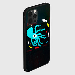 Чехол для iPhone 12 Pro Half an Octopuss - The Cure, цвет: 3D-черный — фото 2
