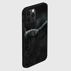 Чехол для iPhone 12 Pro Черная волчица, цвет: 3D-черный — фото 2