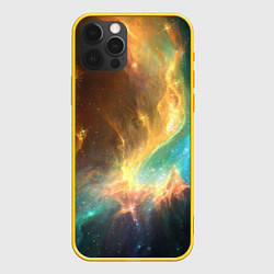 Чехол для iPhone 12 Pro Крыло звезды, цвет: 3D-желтый