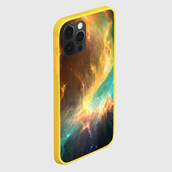 Чехол для iPhone 12 Pro Крыло звезды, цвет: 3D-желтый — фото 2