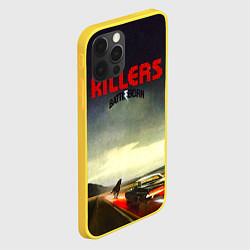 Чехол для iPhone 12 Pro Battle Born - The Killers, цвет: 3D-желтый — фото 2