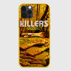 Чехол для iPhone 12 Pro Sawdust - The Killers, цвет: 3D-желтый