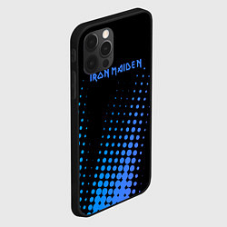 Чехол для iPhone 12 Pro Iron Maiden - neon, цвет: 3D-черный — фото 2