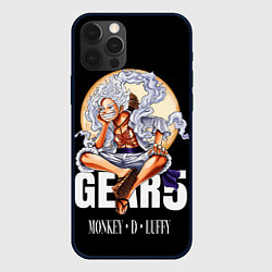 Чехол для iPhone 12 Pro Монки Д Луффи 5 гир - One Piece, цвет: 3D-черный