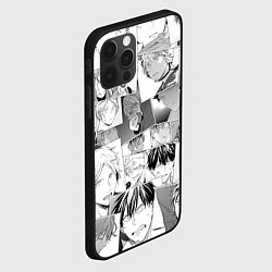 Чехол для iPhone 12 Pro Дарованный паттерн, цвет: 3D-черный — фото 2