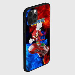 Чехол для iPhone 12 Pro Knuckles Echidna - Sonic - Video game, цвет: 3D-черный — фото 2