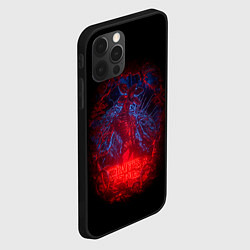 Чехол для iPhone 12 Pro Stranger Things - monster, цвет: 3D-черный — фото 2