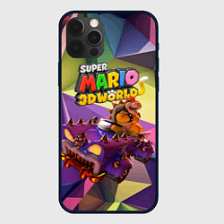 Чехол для iPhone 12 Pro Точило Боузера - Super Mario 3D World, цвет: 3D-черный