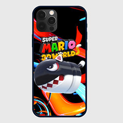 Чехол для iPhone 12 Pro Cat Bullet Bill - Super mario 3D World - Nintendo, цвет: 3D-черный