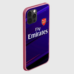 Чехол для iPhone 12 Pro Arsenal Абстракция, цвет: 3D-малиновый — фото 2