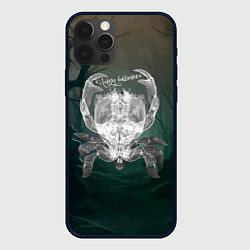 Чехол для iPhone 12 Pro Happy Halloween - Crab, цвет: 3D-черный