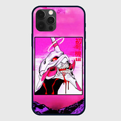 Чехол для iPhone 12 Pro Neon Genesis Evangelion: Eva 01, цвет: 3D-черный