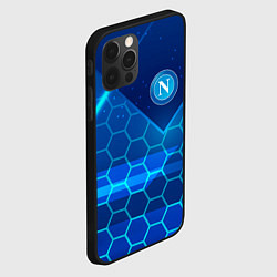 Чехол для iPhone 12 Pro Napoli Соты абстракция, цвет: 3D-черный — фото 2