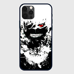 Чехол для iPhone 12 Pro Tokyo Ghoul Kaneki Ken paint, цвет: 3D-черный