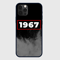 Чехол для iPhone 12 Pro 1967 - в красной рамке на темном, цвет: 3D-черный