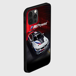 Чехол для iPhone 12 Pro BMW M4 GT4 - Motorsport, цвет: 3D-черный — фото 2