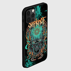 Чехол для iPhone 12 Pro Slipknot monster, цвет: 3D-черный — фото 2