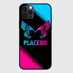 Чехол для iPhone 12 Pro Placebo - neon gradient, цвет: 3D-черный