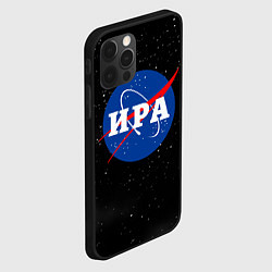Чехол для iPhone 12 Pro Ира Наса космос, цвет: 3D-черный — фото 2
