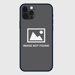 Чехол для iPhone 12 Pro Image not found, цвет: 3D-черный