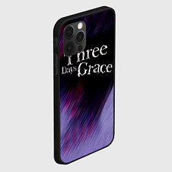 Чехол для iPhone 12 Pro Three Days Grace lilac, цвет: 3D-черный — фото 2