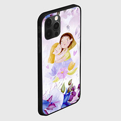 Чехол для iPhone 12 Pro Подарок любимой мамочке!, цвет: 3D-черный — фото 2