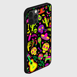 Чехол для iPhone 12 Pro Mexican motifs, цвет: 3D-черный — фото 2