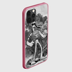 Чехол для iPhone 12 Pro Томминавт и Клювик, цвет: 3D-малиновый — фото 2