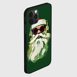 Чехол для iPhone 12 Pro Добрый Санта, цвет: 3D-черный — фото 2