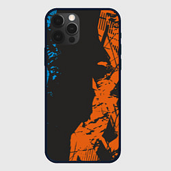 Чехол для iPhone 12 Pro Огонь и вода, цвет: 3D-черный